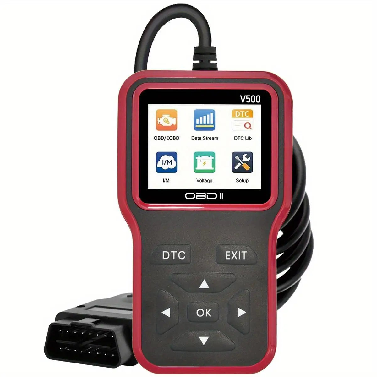 V500 Automotive OBD2 Diagnostic Scanner And Code Reader