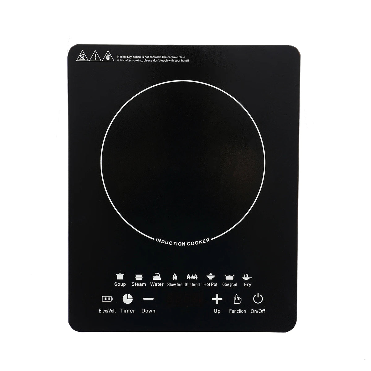 Smart Portable Induction Cooktop With Touch Controls And LCD Display