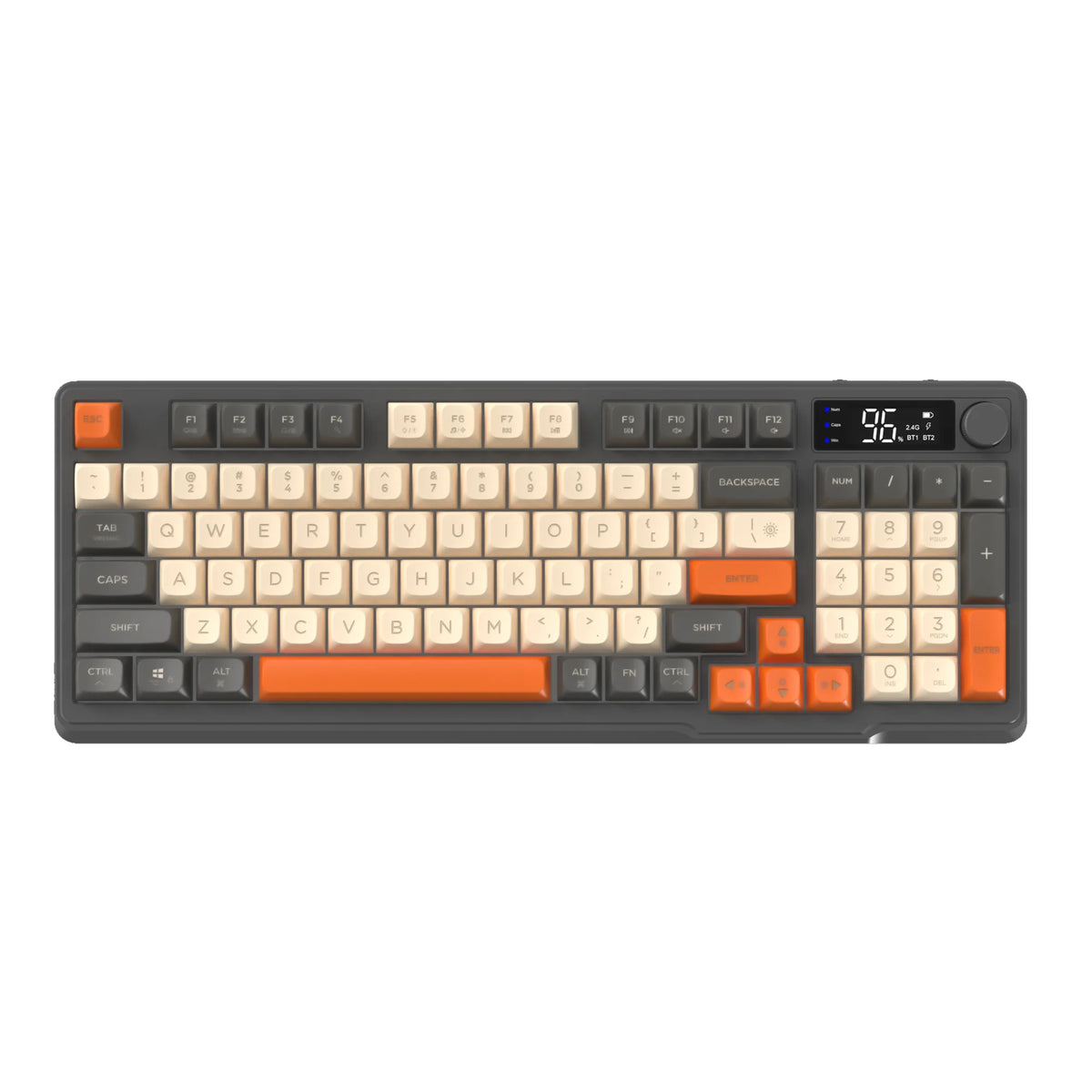 Attack Shark M96 Wireless Gaming Keyboard With Display And Knob