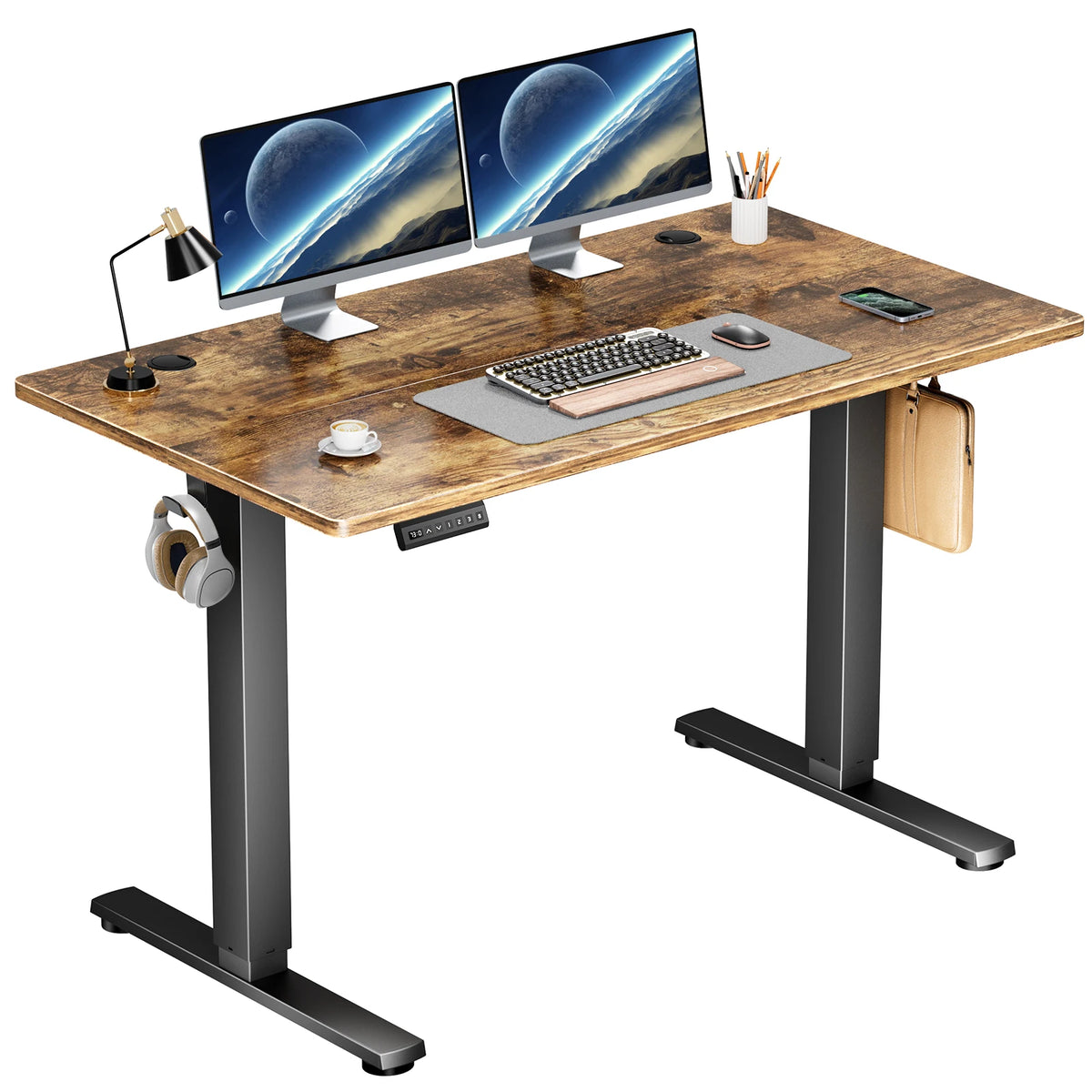 JHK Electric Height Adjustable Standing Desk Ergonomic Office