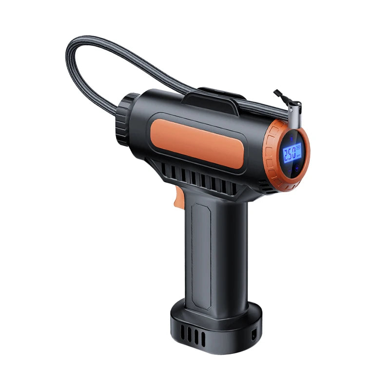 Belibuy Air Compressor 150 PSI Car Tyre Inflator Dual Cylinder