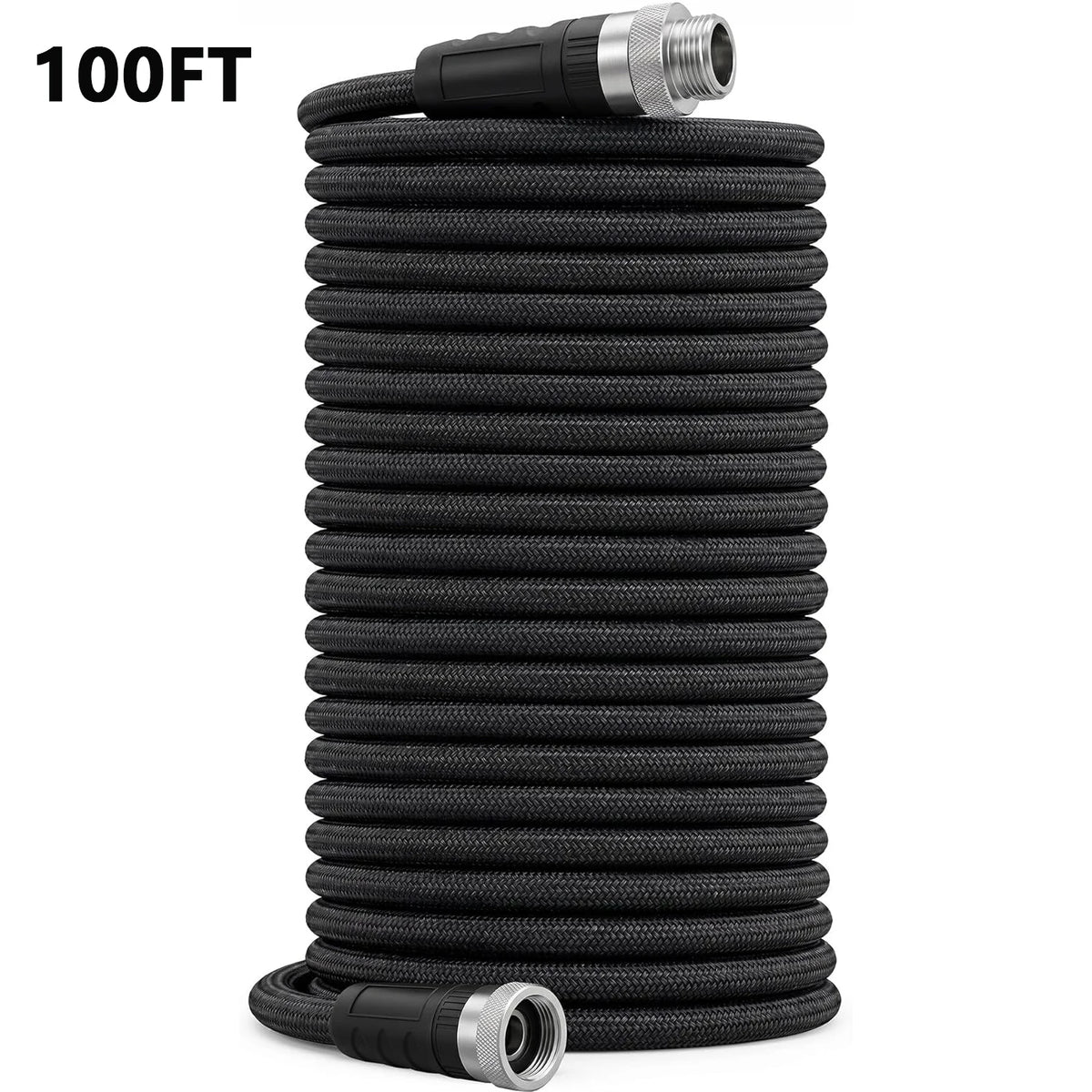 HiMISS Lightweight Braided Non Expandable Garden Hose