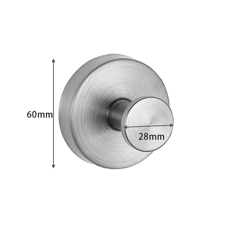 Heavy Duty Stainless Steel Vacuum Suction Wall Hooks