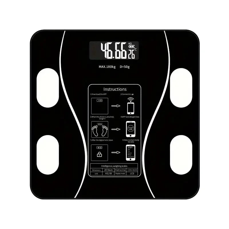 Smart Wireless Body Fat Scale Digital Body Composition Analyzer
