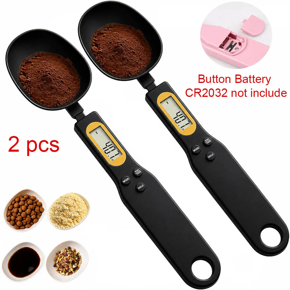 Digital Measuring Spoon Scale With LCD Display For Kitchen Use