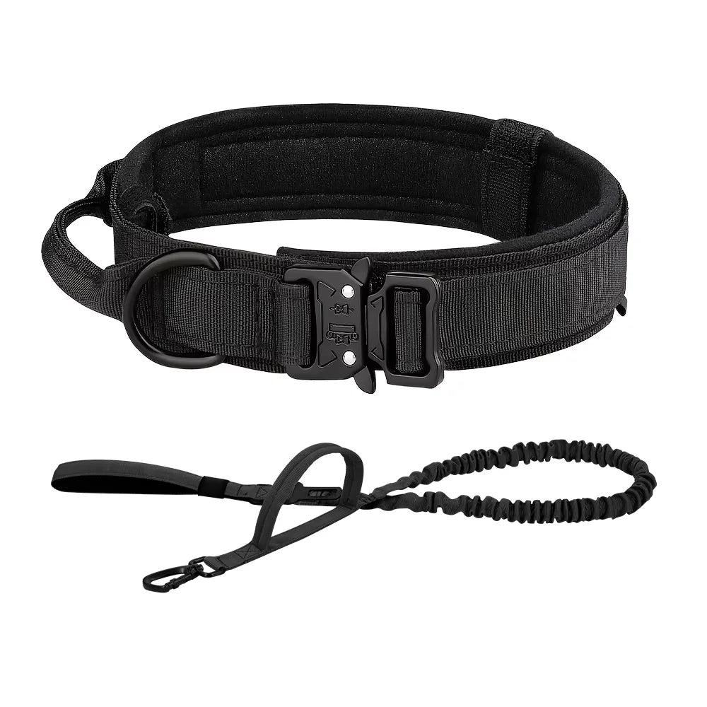 Petrvvel Adjustable Dog Training Collar And Leash Set