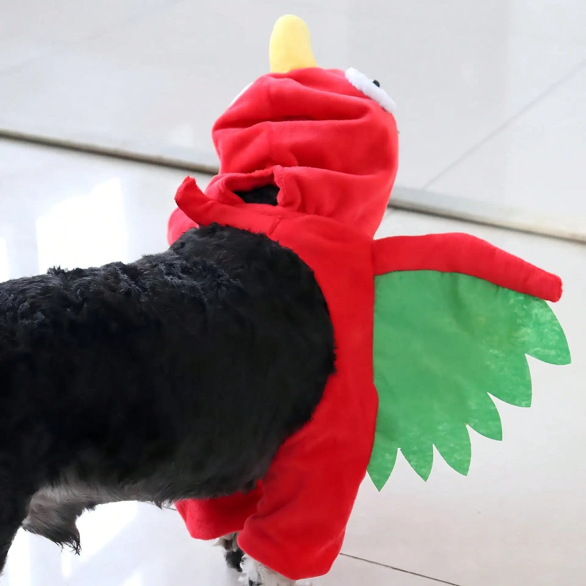 Halloween Pet Turkey Standing Costume With Novelty Wing Design