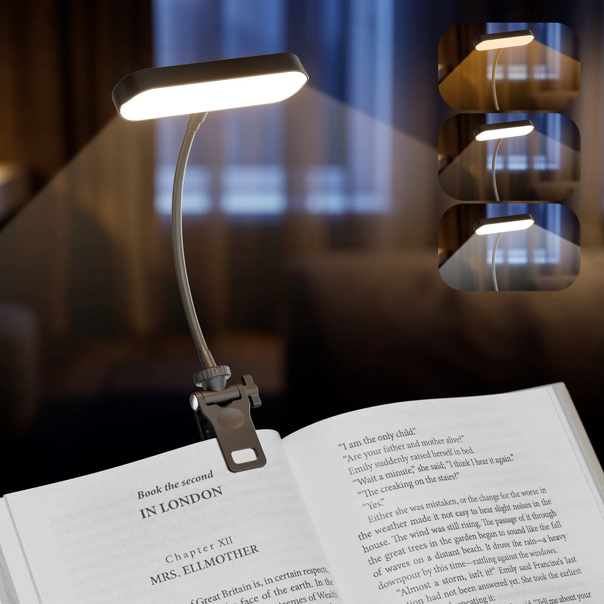 Rechargeable LED Video Conference Light For Streaming And Calls