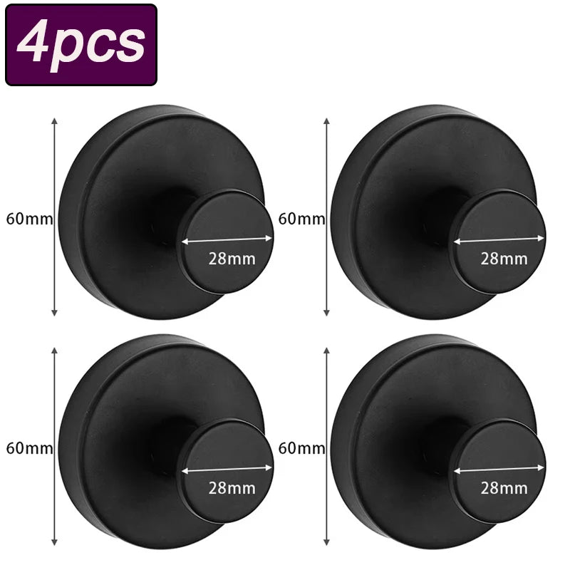 Heavy Duty Stainless Steel Vacuum Suction Wall Hooks