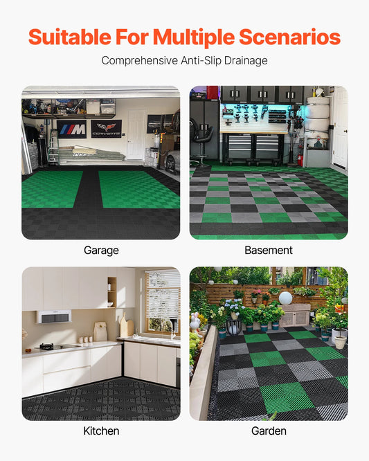 Professional Interlocking Non Slip Drainage Floor Mat