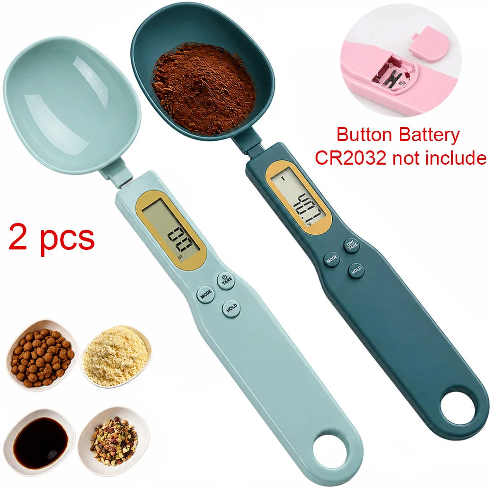 Digital Measuring Spoon Scale With LCD Display For Kitchen Use