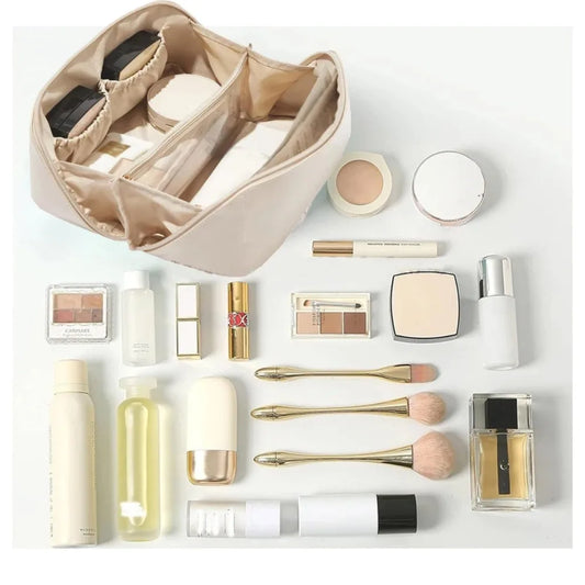 Luxury Polyester Travel Makeup Organizer Cosmetic Storage Bag
