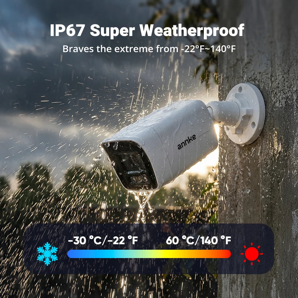 Annke 5MP IP Network Camera For Indoor Outdoor Surveillance