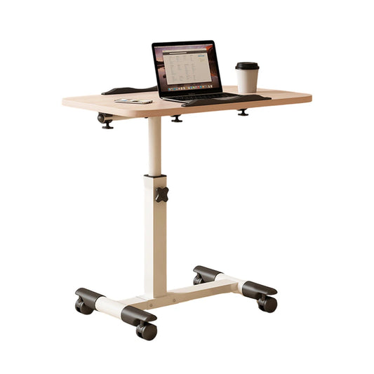 Twister.Ck Adjustable Overbed Table With Tilting Top And Wheels