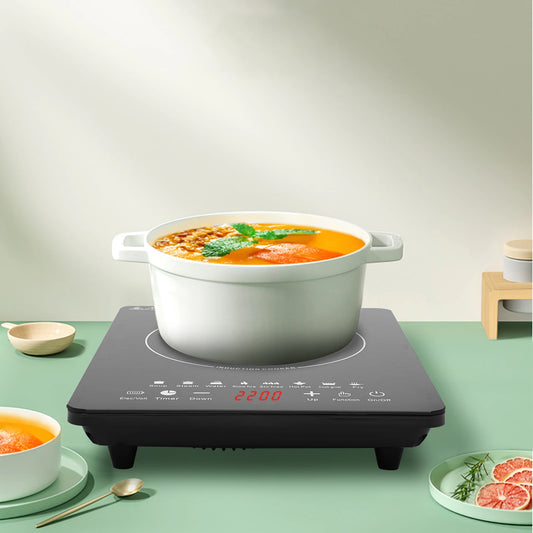 Smart Portable Induction Cooktop With Touch Controls And LCD Display