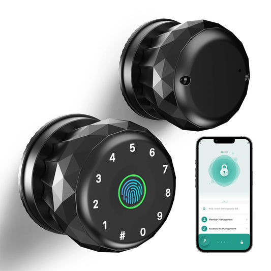 Viladepot Smart Lock Fingerprint Passcode App Control Bluetooth Indoor Lock