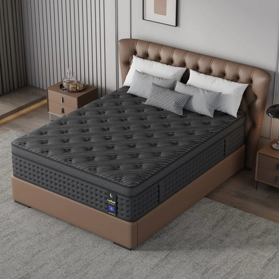 Professional Memory Foam Pocket Spring Mattress With Medium Support
