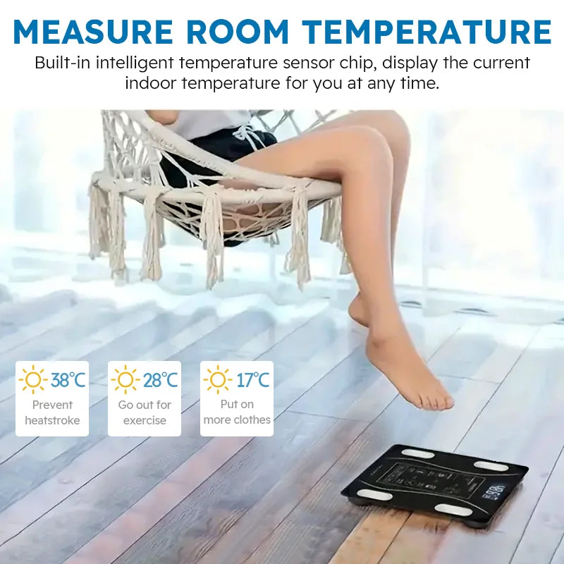 Smart Wireless Body Fat Scale Digital Body Composition Analyzer