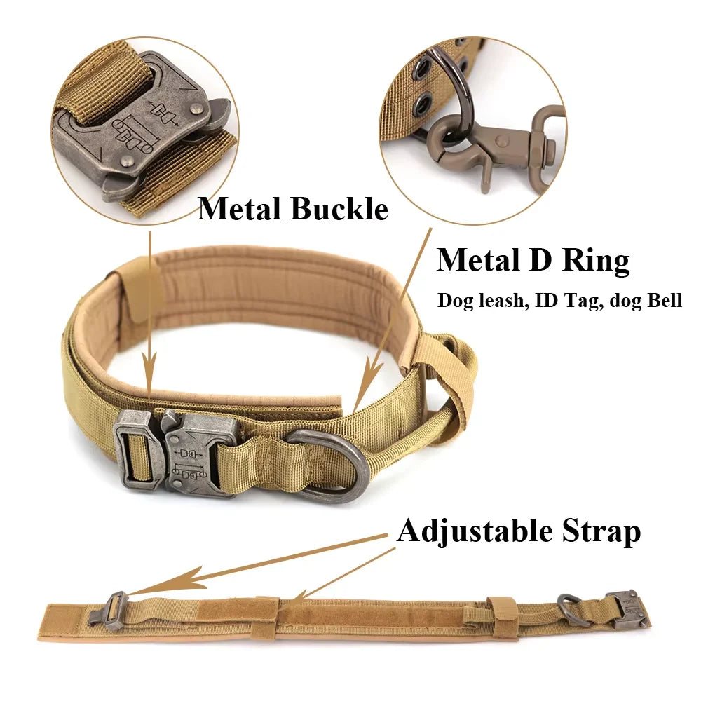 Petrvvel Adjustable Dog Training Collar And Leash Set