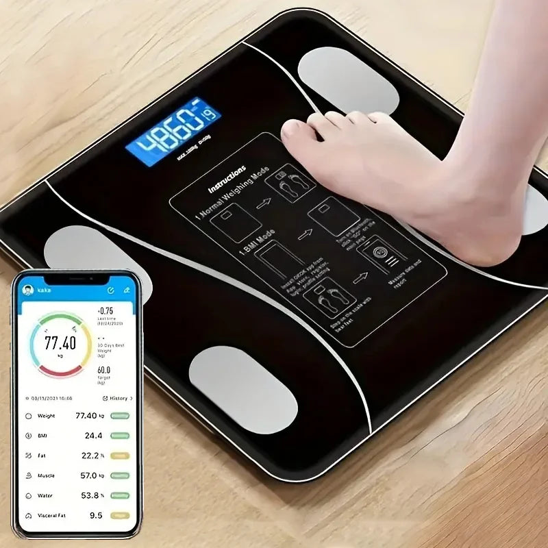 Smart Wireless Body Fat Scale Digital Body Composition Analyzer