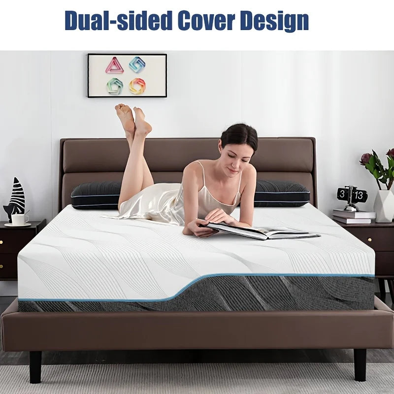 Hcore Premium Gel Memory Foam Mattress For Back Pain Relief