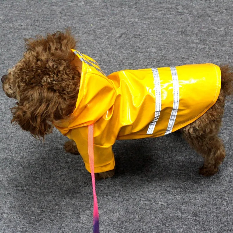 Waterproof Reflective Pet Raincoat for Dogs and Cats